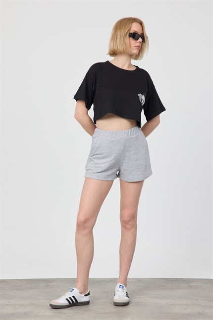 Kadın Timeless Gri Şort
