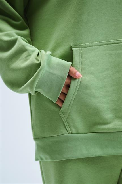 Kadın Timeless Oversize Fıstık Yeşili Hoodie Sweatshirt