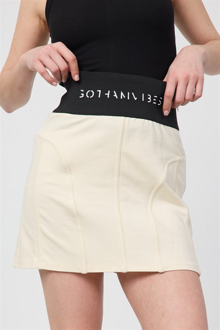 Kadın Viber Krem Etek