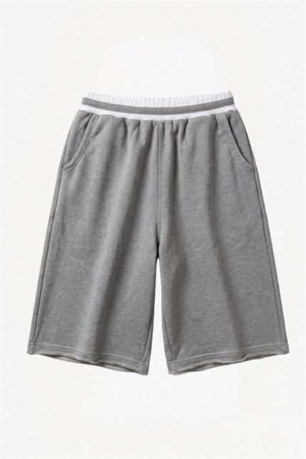 Kadın Yang Gri Jorts