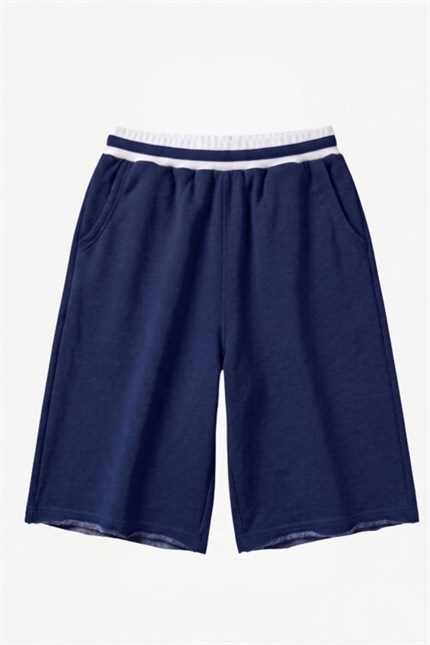 Kadın Yang Lacivert Jorts