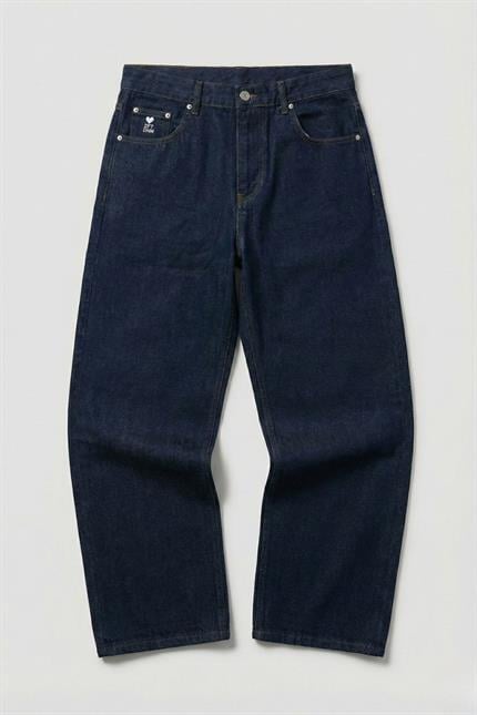 Erkek Loose Fit Mavi Kot Pantolon