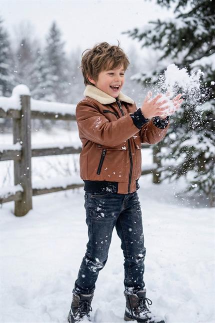 Vibes x Avmteks Çocuk Mont 014