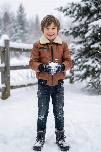 Vibes x Avmteks Çocuk Mont 014