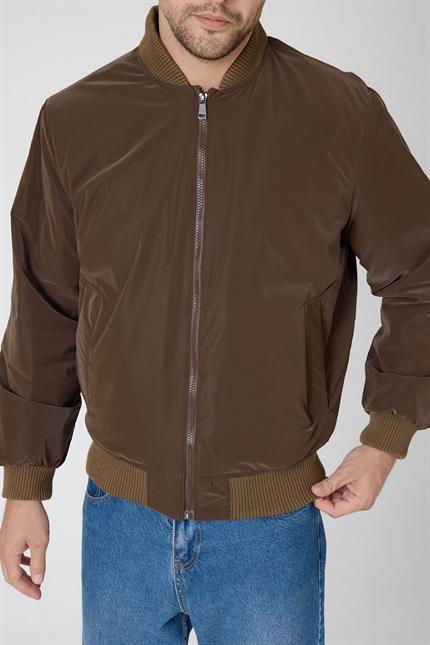 Vibes x Vesto Bomber Kahverengi Ceket 014