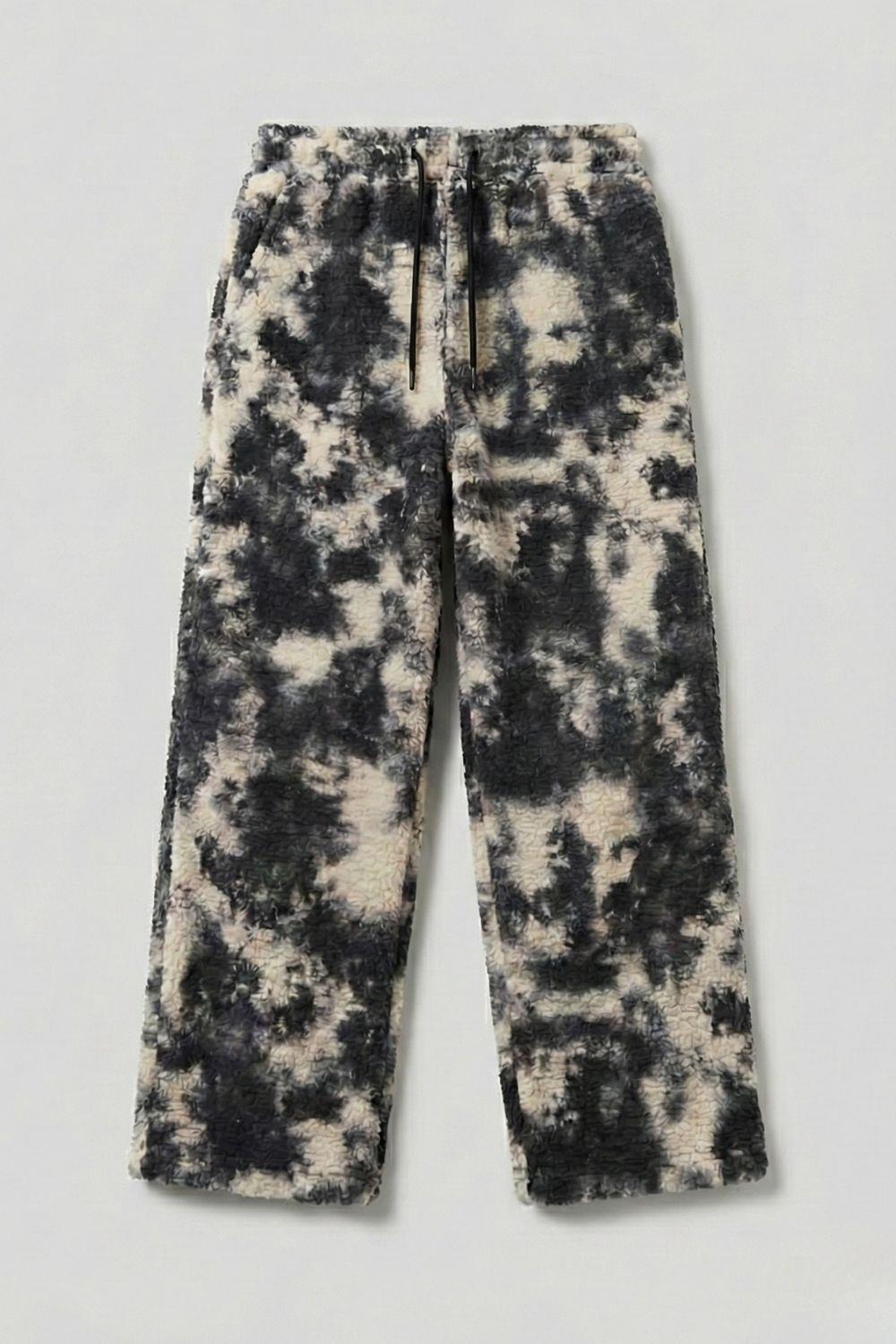 Ayarlanabilir Paça Desenli Baggy Eşofman Alt 002