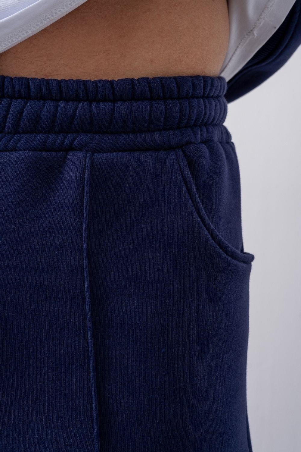 Erkek Baggy Chill Lacivert Eşofman Altı · 5
