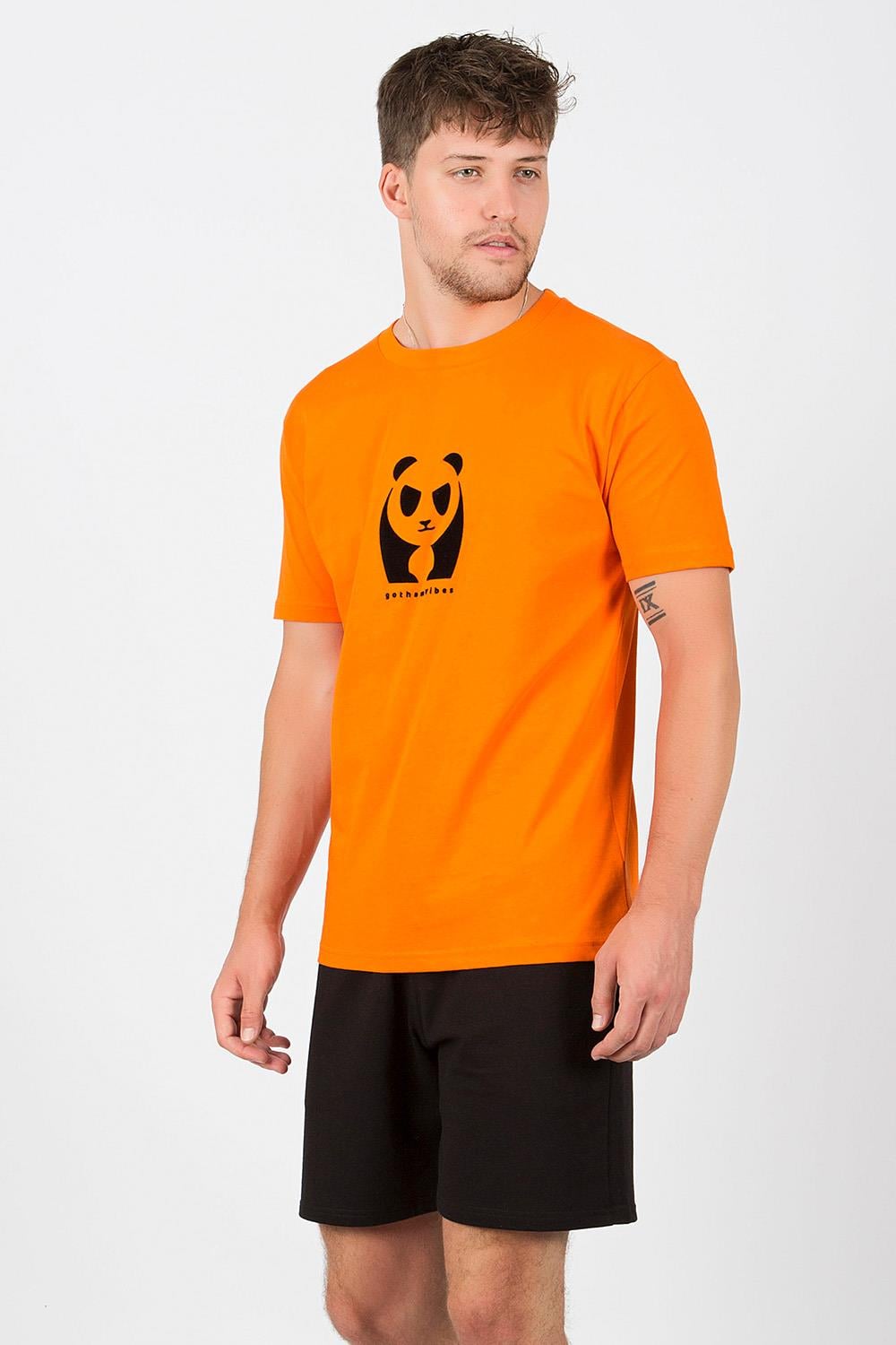 Erkek gothamVibes Turuncu T-Shirt
