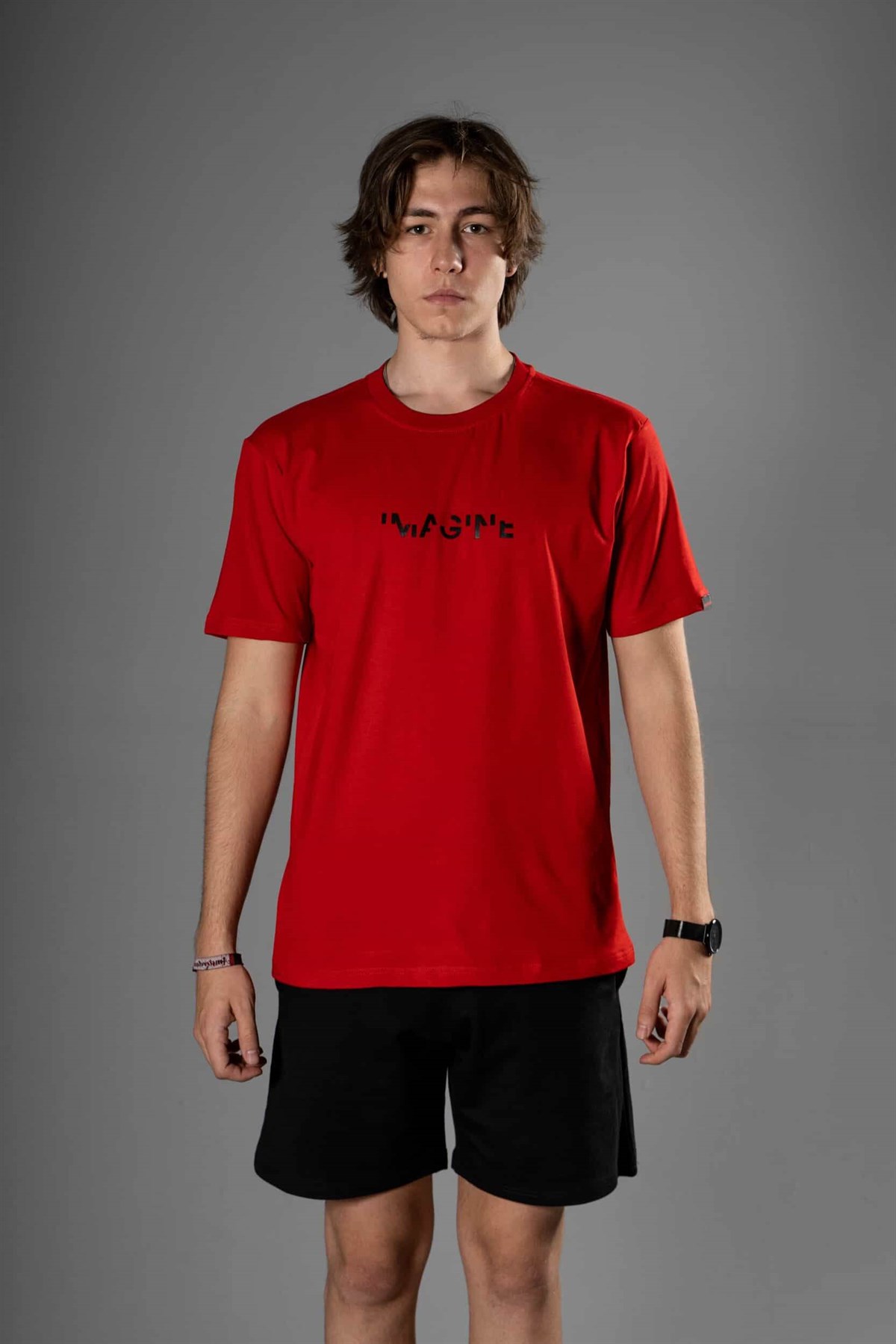 Erkek Imagine Kırmızı T-Shirt