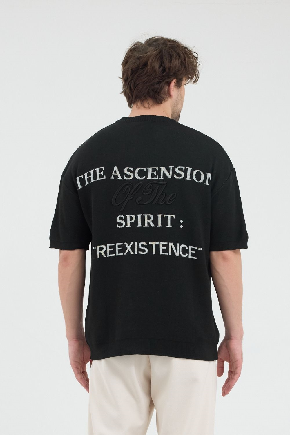 Erkek Of The Siyah Triko T-Shirt · 3