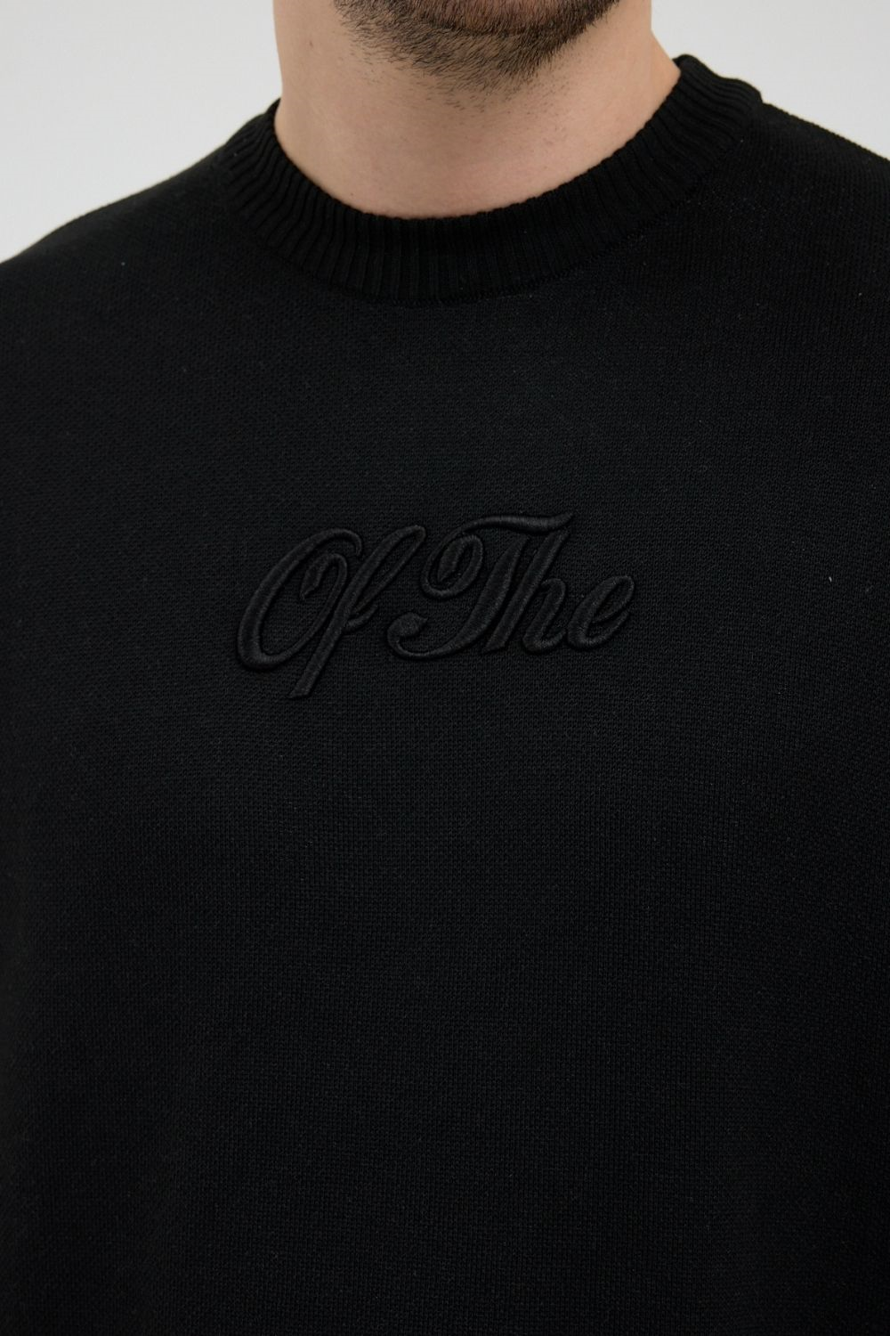 Erkek Of The Siyah Triko T-Shirt · 6