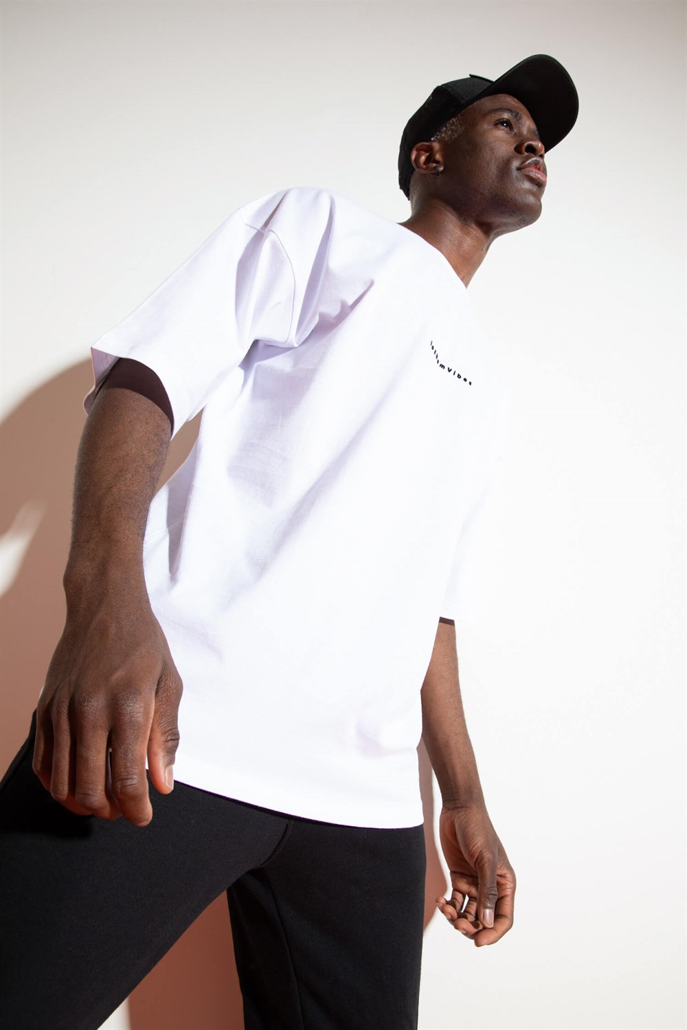 Erkek The Oversize Beyaz T-Shirt