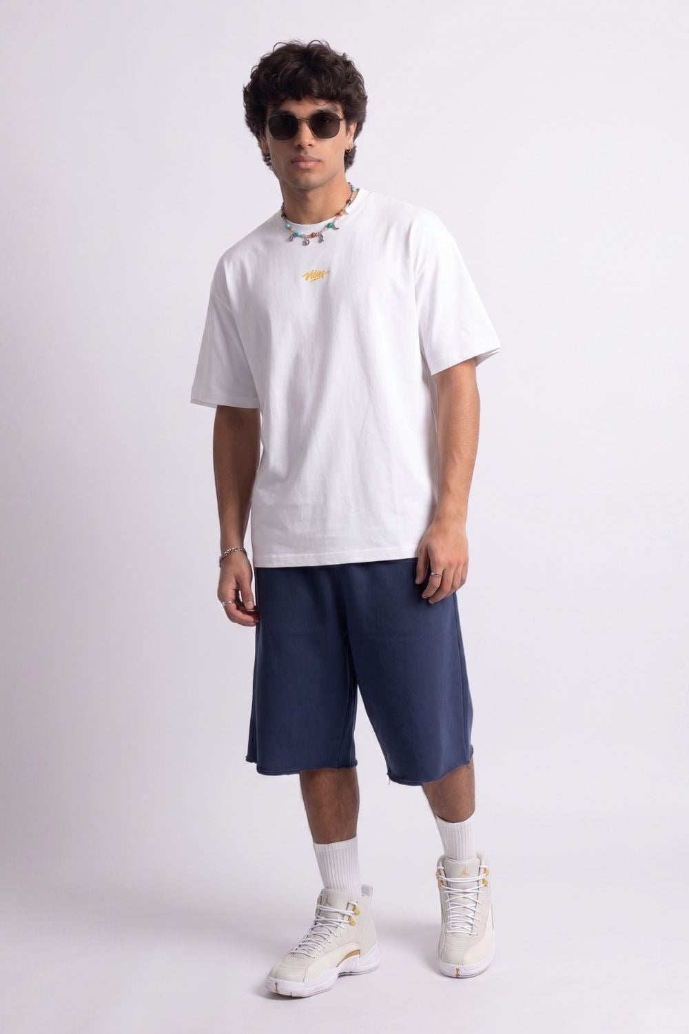 Erkek Yang Lacivert Jorts