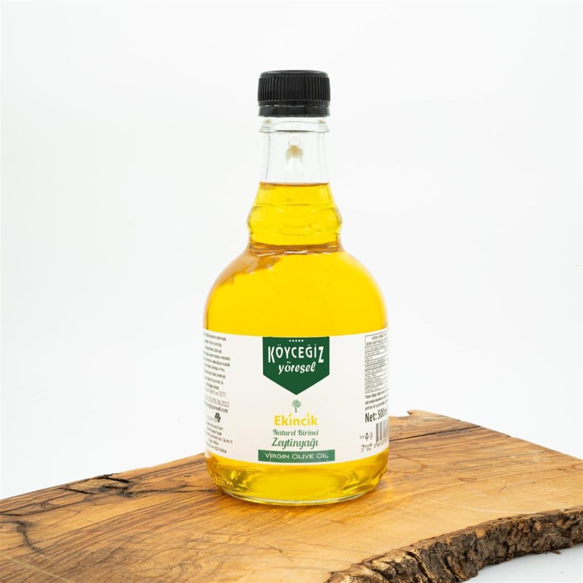 Köyceğiz Yöresel Naturel Birinci Zeytinyağı 500 ml Cam