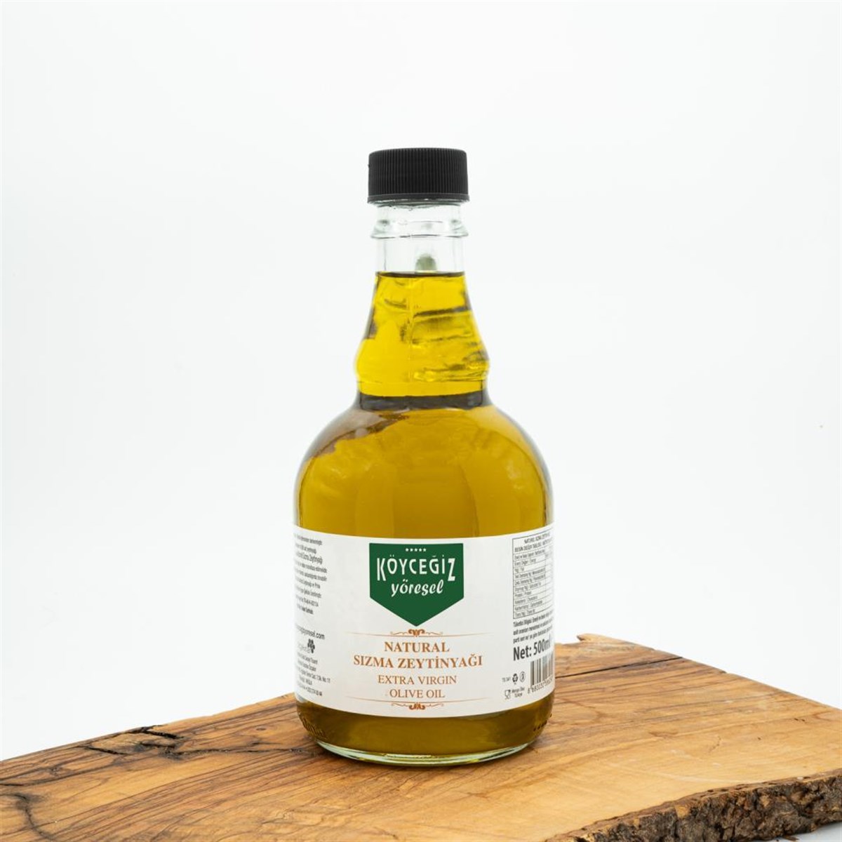 Köyceğiz Yöresel Naturel Sızma Zeytinyağı 500 ml Cam