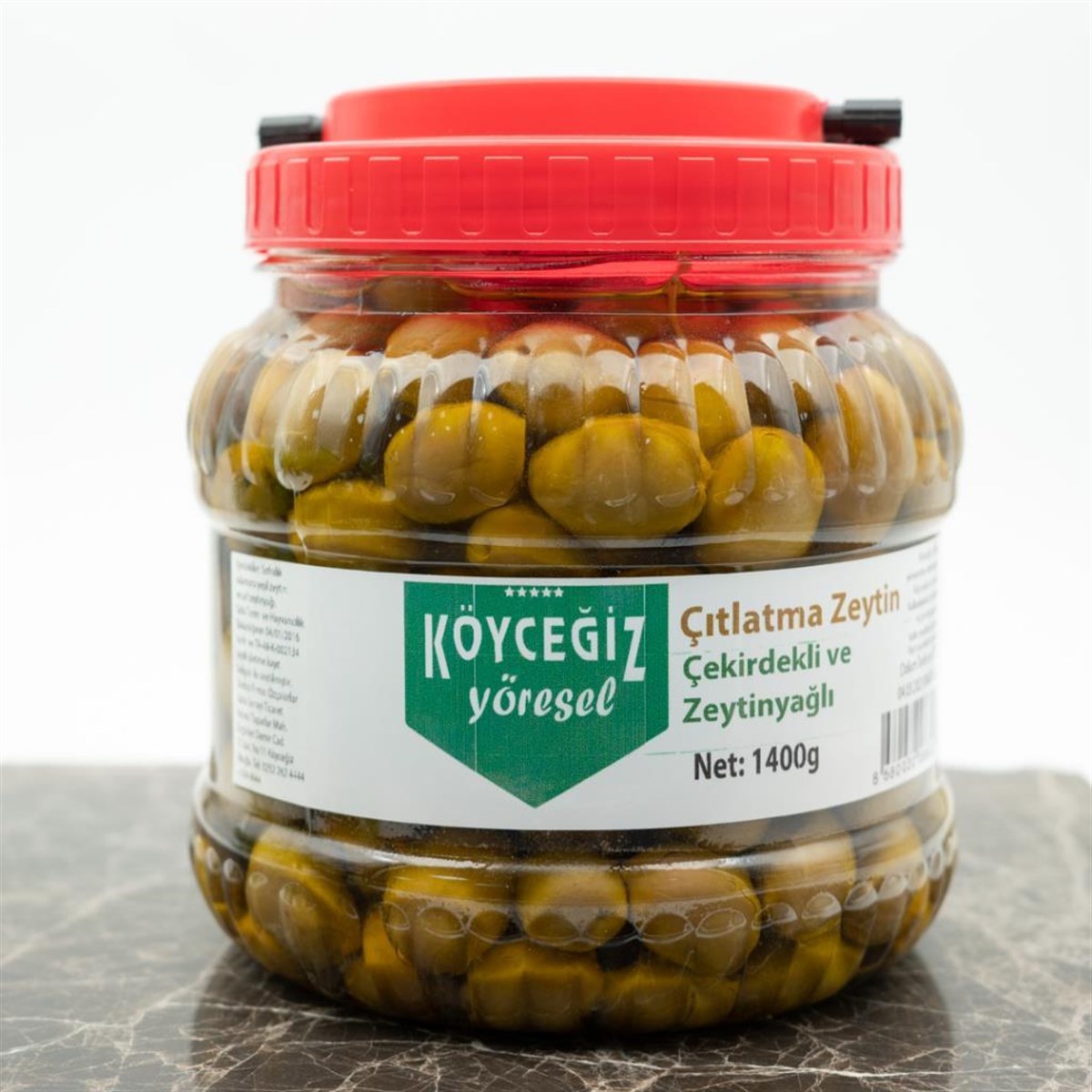 Kb Köyceğiz Yöresel Ekincik Çıtlatma Zeytin 1400 G
