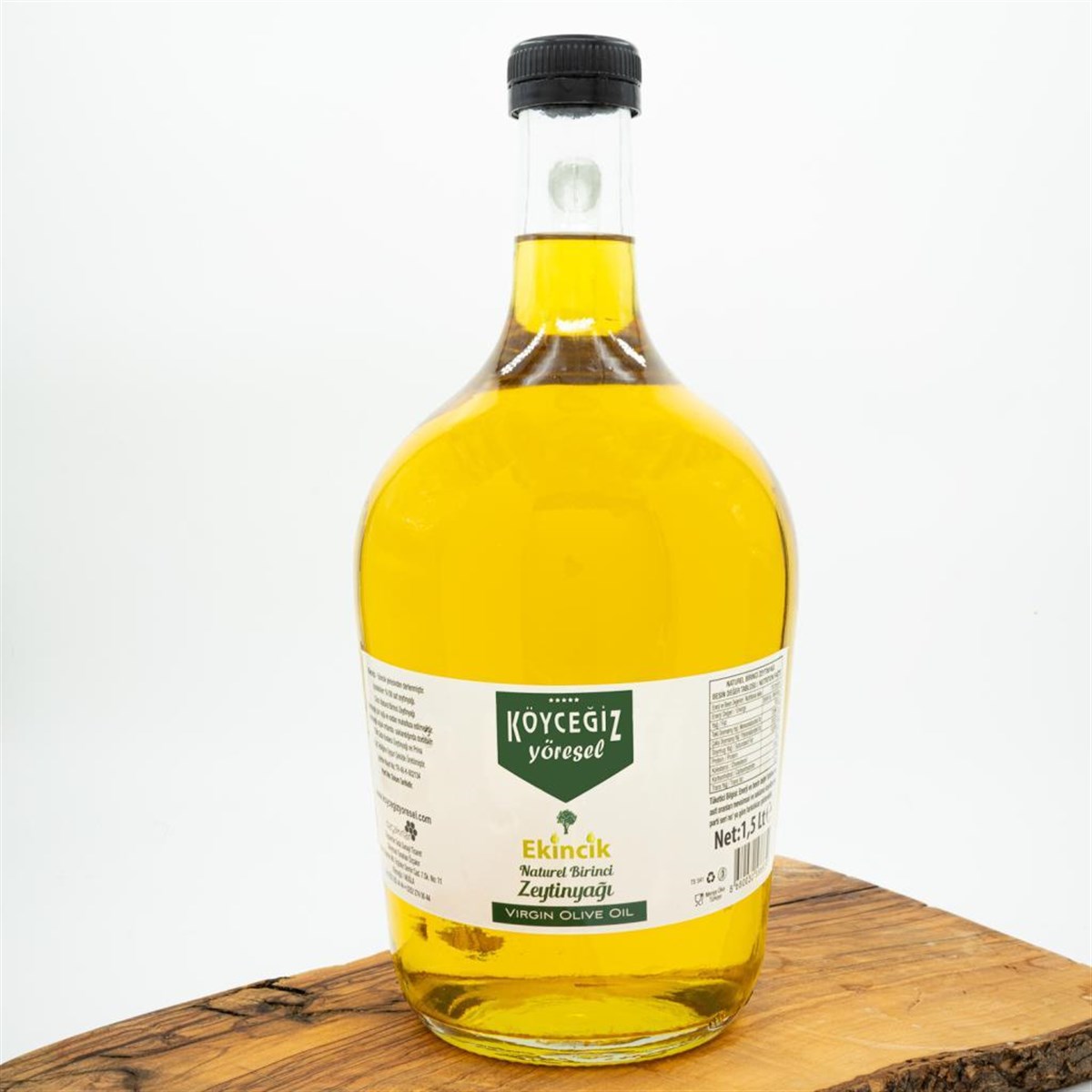 Köyceğiz Yöresel Naturel Birinci Zeytinyağı 1.5 Lt