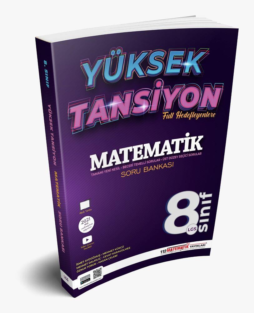 112 Matematik 8. Sınıf LGS Matematik Yüksek Tansiyon Soru Bankası