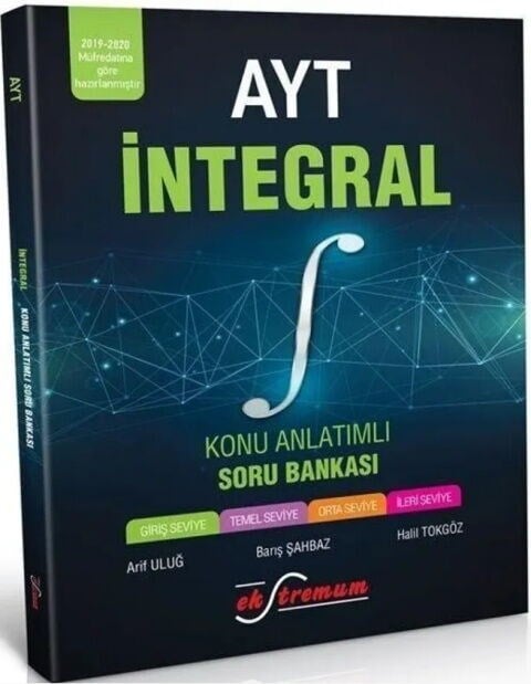 2025 Ekstremum Yayınları AYT İntegral Konu Anlatımlı Soru Bankası