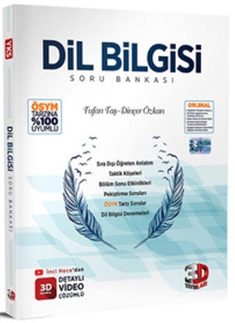 3D Yayınları Dil Bilgisi Soru Bankası
