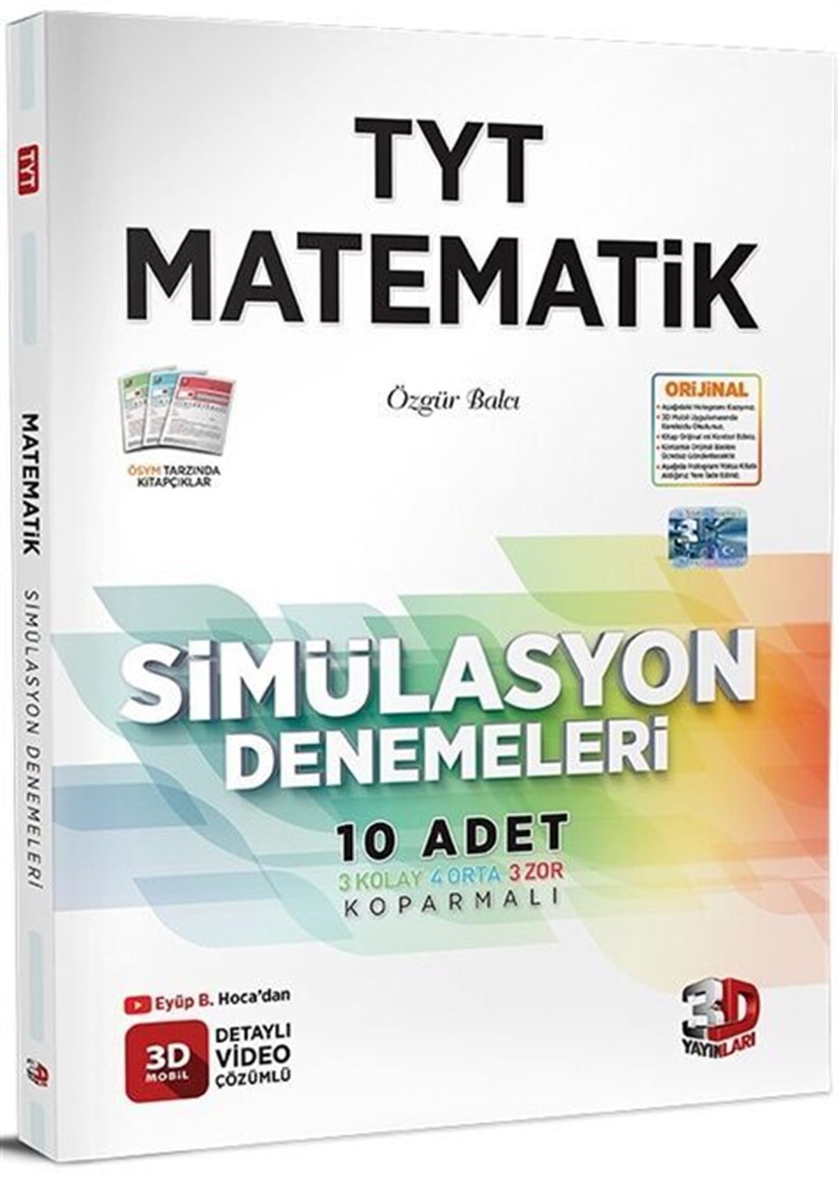3D Yayınları TYT Matematik Simülasyon 10 Deneme