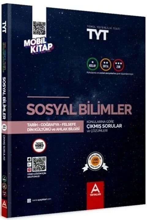 A Yayınları TYT Sosyal Bilimler Konularına ve Zorluk Derecelerine Göre Çıkmış Soru ve Çözümleri