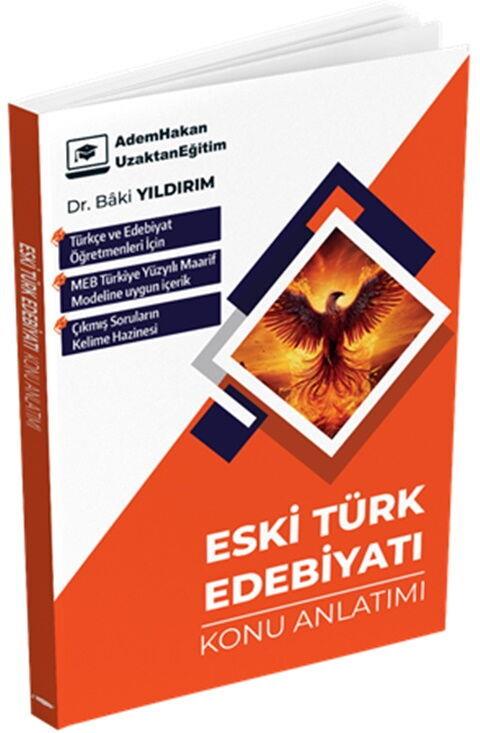 Adem Hakan MEB AGS ÖABT Türkçe ve Edebiyat Öğretmenliği Eski Türk Edebiyatı Konu Anlatımı