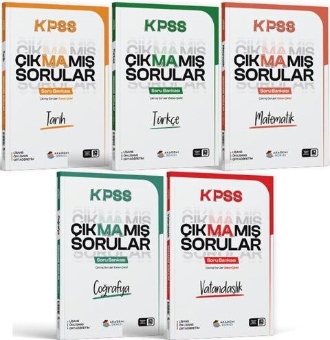 Akademi Denizi KPSS Çıkmamış Sorular Soru Bankası Seti