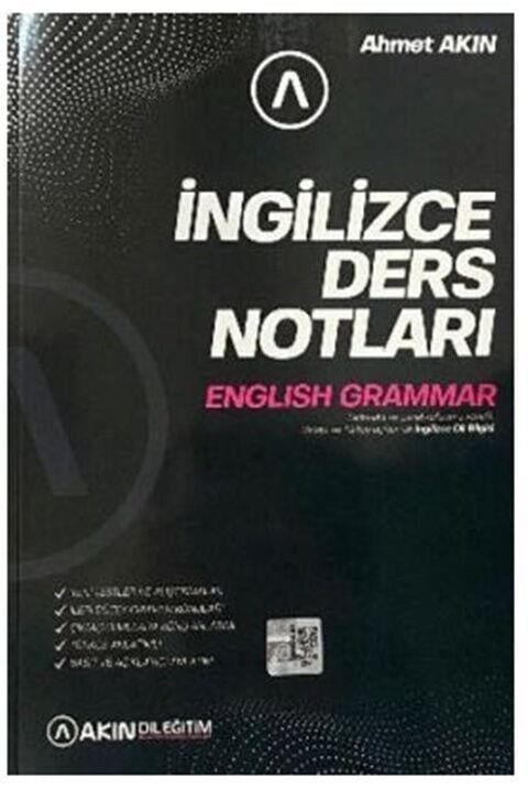 Akın Dil Yayınları YDS YKSDİL İngilizce Grammar Ders Notları
