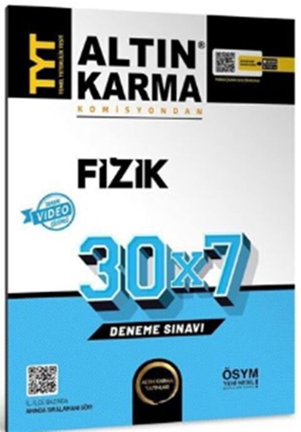 Altın Karma Yayınları TYT Fizik 30 x 7 Deneme