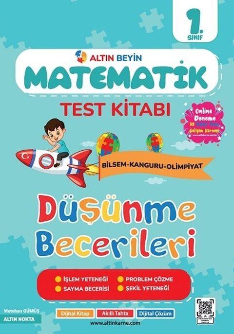 Altın Nokta Yayınları 1. Sınıf Altın Beyin Matematik Test Kitabı