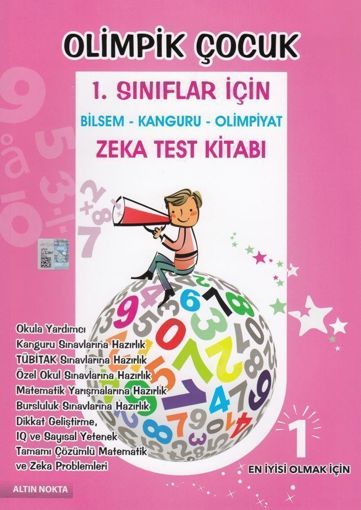Altın Nokta Yayınları 1. Sınıf için Zeka Testi