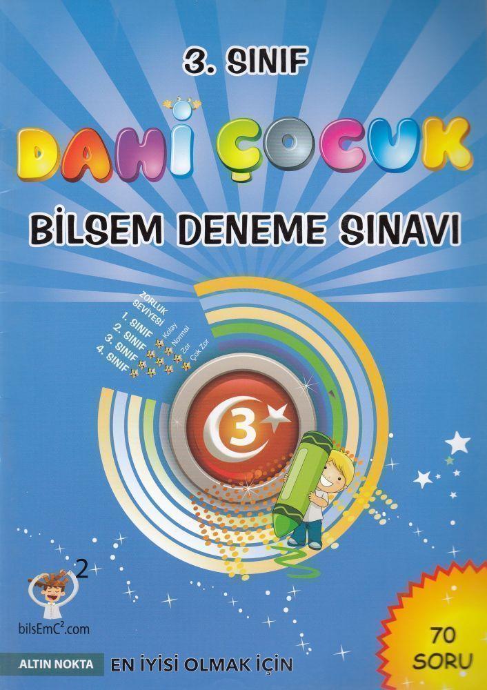 Altın Nokta Yayınları 3. Sınıf Dahi Çocuk Bilsem Deneme