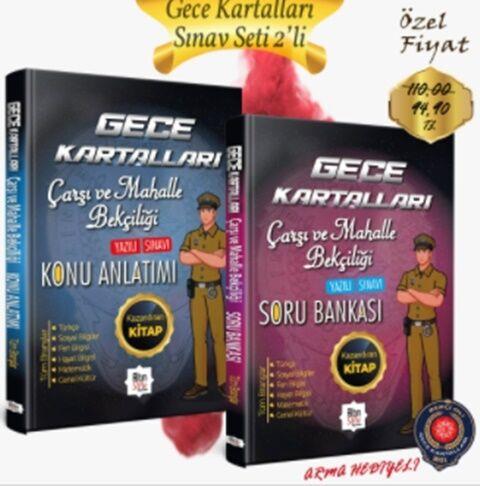 Altın Seri Yayınları Gece Kartalları Çarşı ve Mahalle Bekçiliği Alımına Özel Hazırlık Konu Anlatımı Soru Bankası Set