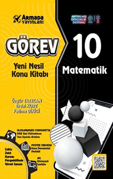 Armada Yayınları 10. Sınıf  Matematik Görev Yeni Nesil Konu Kitabı