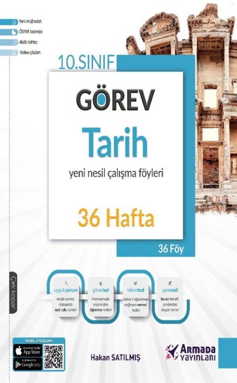 Armada Yayınları 10. Sınıf Görev Tarih Yeni Nesil Çalışma Föyleri 36 Hafta