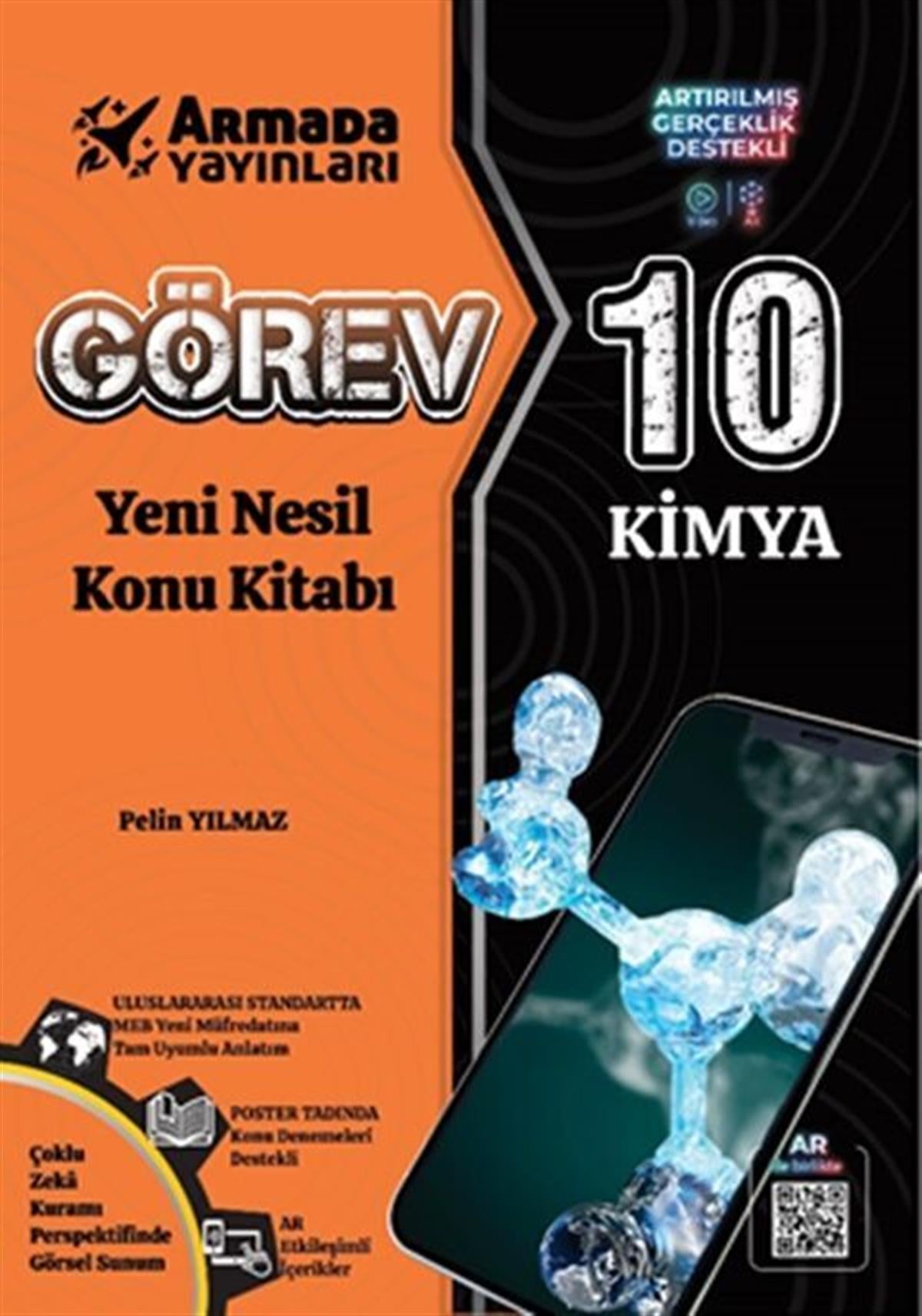 Armada Yayınları 10. Sınıf Kimya Yeni Nesil Konu Kitabı