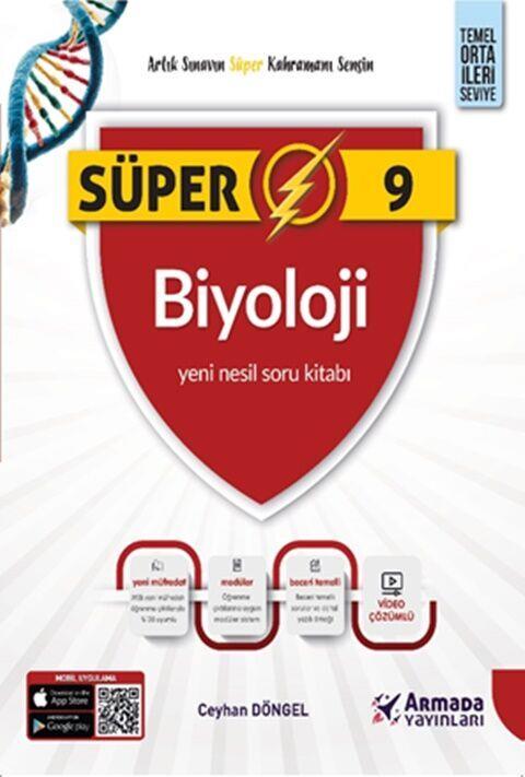 Armada Yayınları 9. Sınıf Biyoloji Süper Yeni Nesil Soru Kitabı