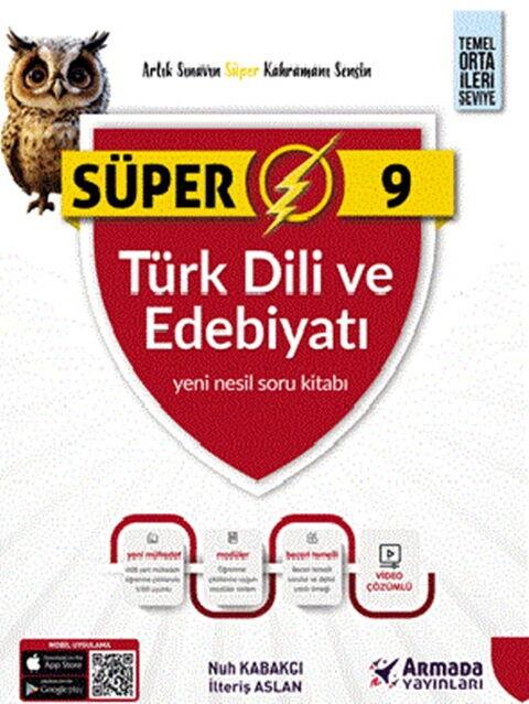 Armada Yayınları 9. Sınıf Türk Dili ve Edebiyatı Süper Yeni Nesil Soru Kitabı