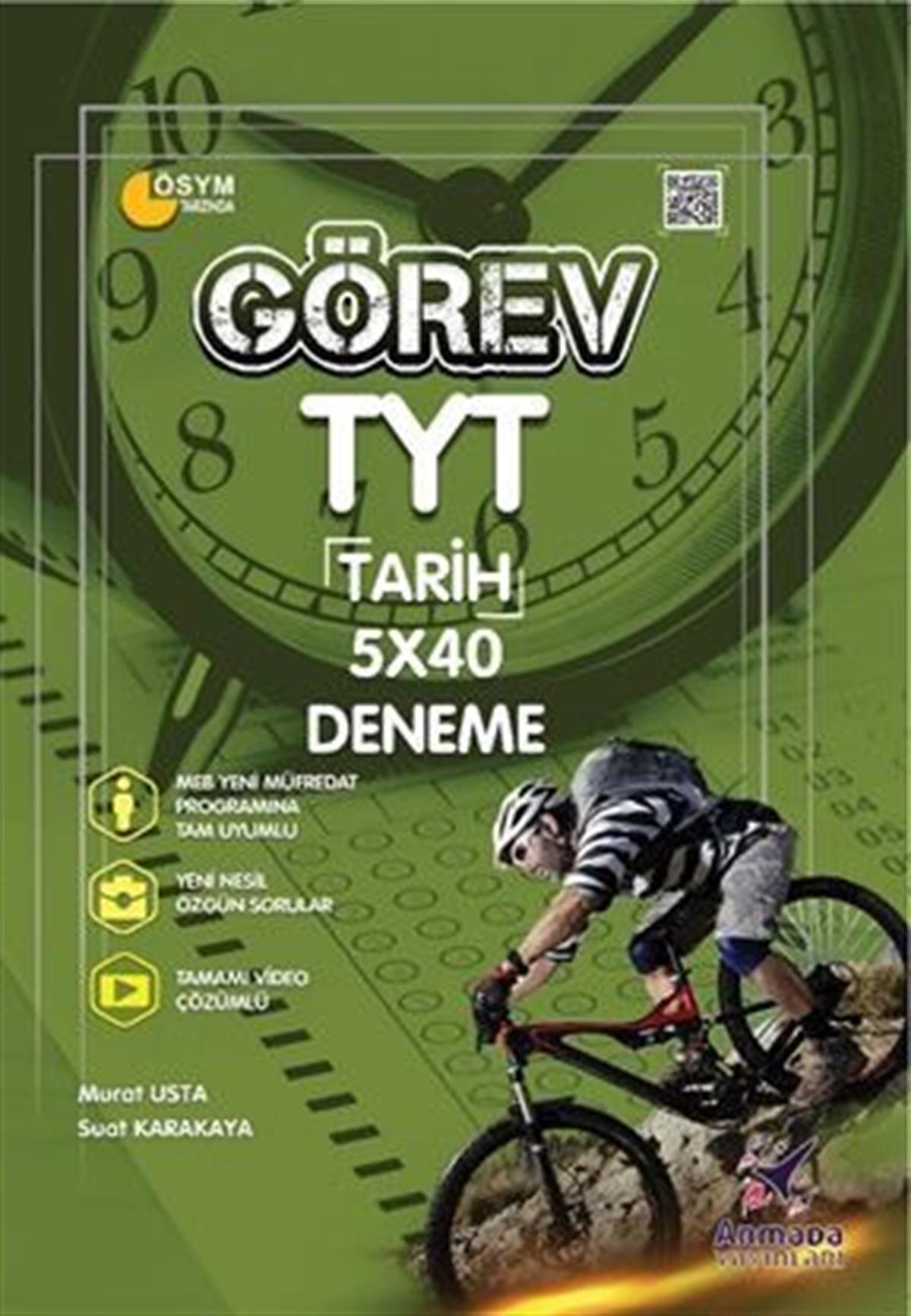 Armada Yayınları TYT Tarih 5 x 40 Deneme