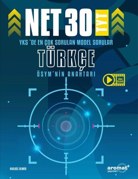 Aromat Yayınları TYT Türkçe 30 Net Model Sorular Soru Bankası
