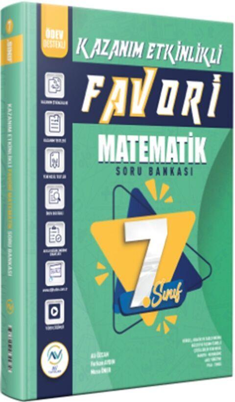 Av Yayınları 7. Sınıf Matematik Favori Serisi Kazanım Etkinlikli Soru Bankası