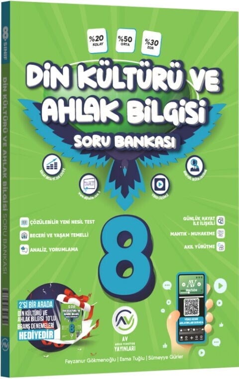 Av Yayınları 8. Sınıf Din Kültürü ve Ahlak Bilgisi Soru Bankası