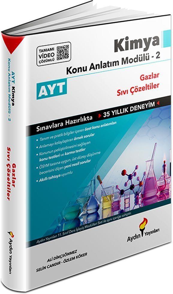 Aydın Yayınları AYT Kimya Konu Anlatım Modülü 2