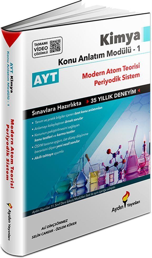 Aydın Yayınları AYT Kimya Konu Anlatım Modülü 1