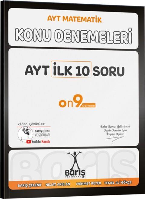 Barış Yayınları AYT İlk 10 Soru Konu Denemeleri