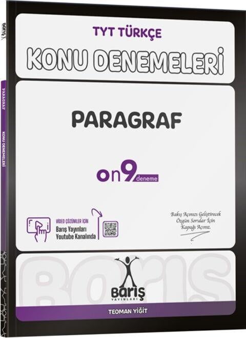 Barış Yayınları TYT Türkçe Paragraf Konu Denemeleri