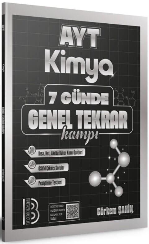 Benim Hocam AYT Kimya 7 Günde Genel Tekrar Kampı