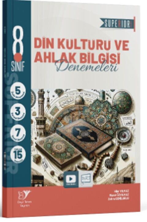 Beyin Takımı Yayınları 8. Sınıf LGS Din Kültürü ve Ahlak Bilgisi Superıor 15 li Deneme