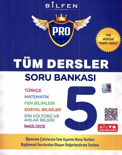 Bilfen Yayıncılık 5. Sınıf Tüm Dersler Pro Soru Bankası
